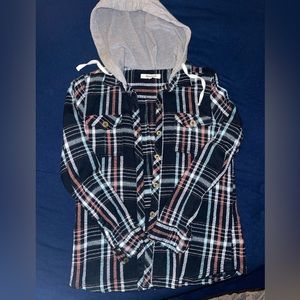 Ripcurl Light button up sweater.